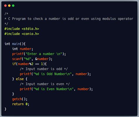 How to check Even or Odd Program in C (Three Examples).
